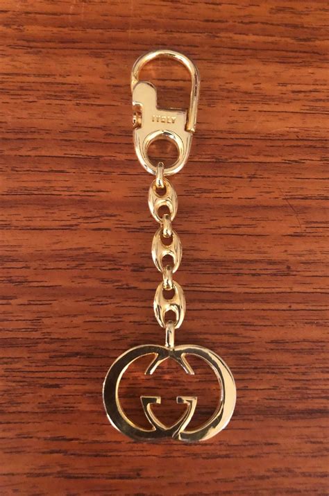 gucci key chian|Gucci keychain vintage.